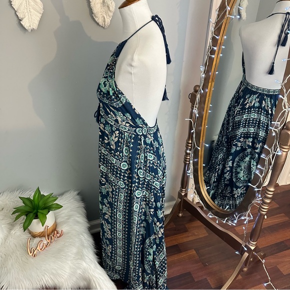 ✨vintage✨ Spell Pandora Kerchief Halter Dress - Picture 11 of 14